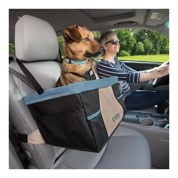 Pet Safe Kurgo Rover Köpek Otokoltuğu Siyah/Mavi K01144 - Lacivert - Görsel 2