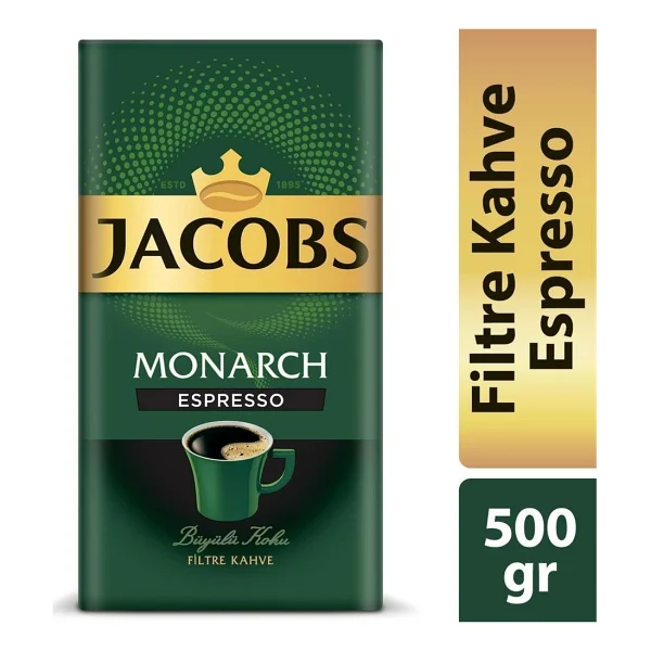 Jacobs Monarch Espresso Filtre Kahve 500 Gr - Görsel 4