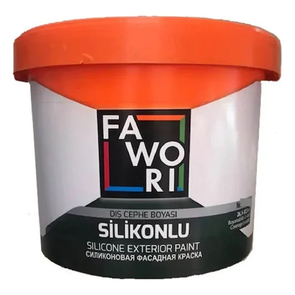 Fawori Silikonlu Dış Cephe Boyası - Melon 10 Rengi 15 lt