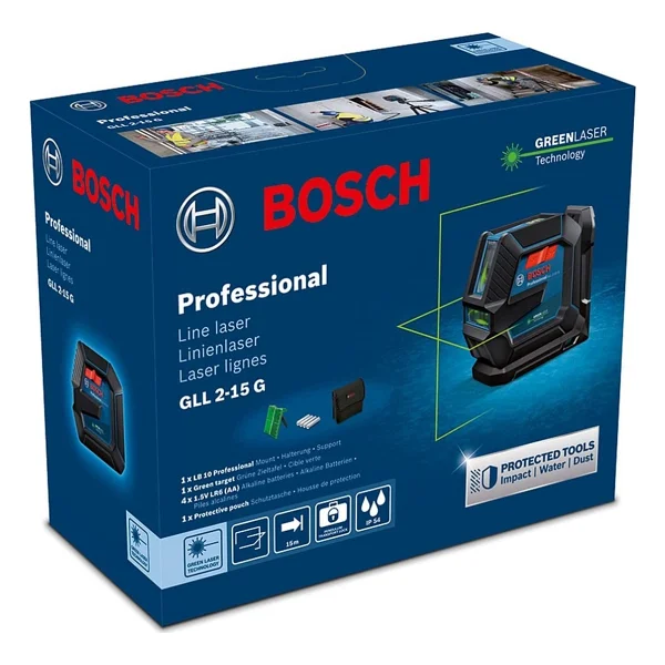 Bosch Gll 2-15 G Çizgi Lazeri - Görsel 2