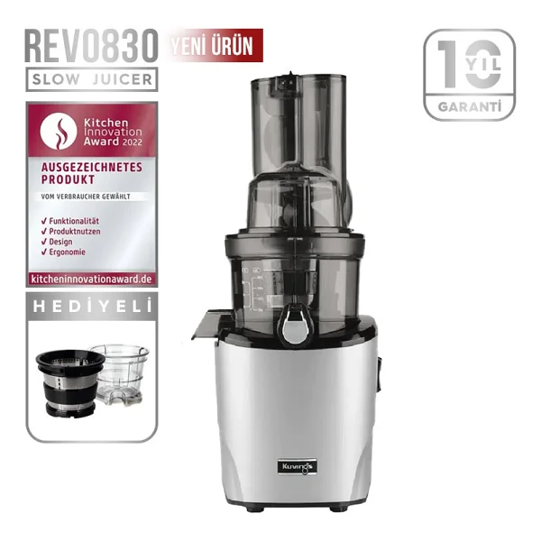 Kuvings Revo830 Slow Juicer Katı Meyve Sıkacağı - Görsel 7