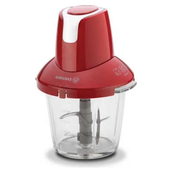 Korkmaz A460-01 Pro Magic Kırmızı 900 W 4 Bıçaklı Cam Doğrayıcı - Görsel 2