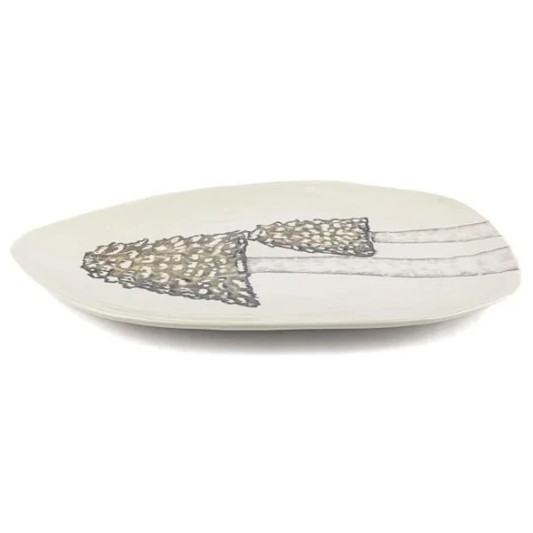 Mikasa Moor Amorf Yeşil Oval Seramik Servis 45x32cm - Görsel 2