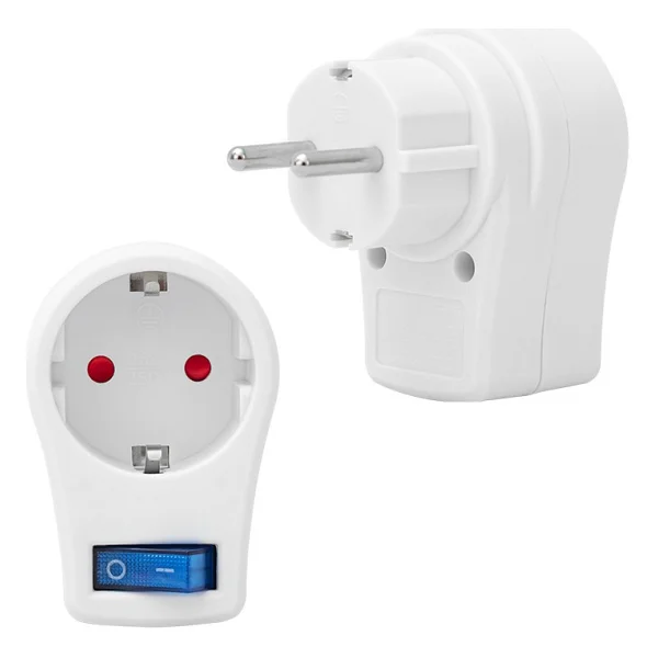 Powermaster 16816 Anahtarlı Tekli Akım Korumalı Priz - Görsel 2