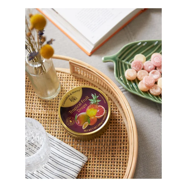 Cavendish & Harvey Tropical Fruit Drops 200 Gr - Görsel 3