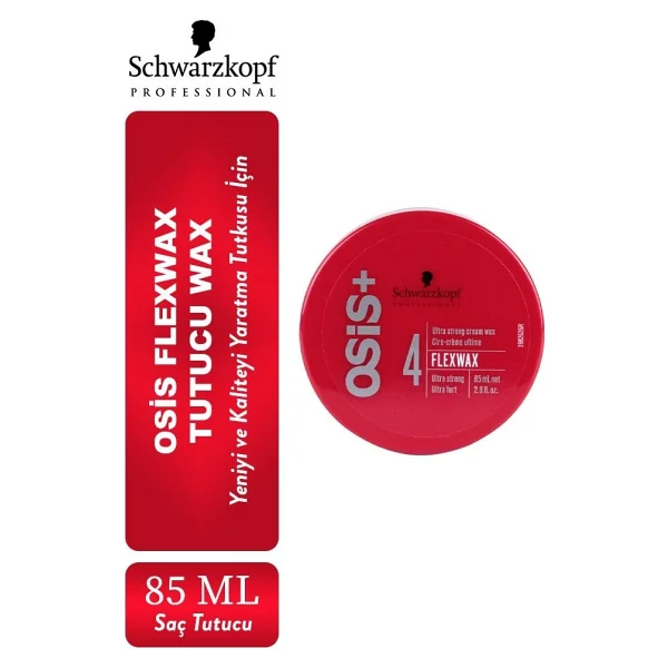 Osis Schwarzkopf Osis Flexwax Tutucu Wax 85 Ml 2 Adet - Görsel 2