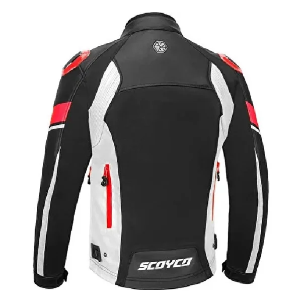 Scoyco Jk152 Erkek Siyah-Kırmızı 4 Mevsim Motosiklet Montu - Görsel 3