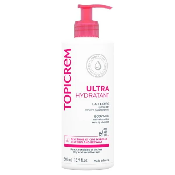 Topicrem 500 Ml Unisex Vücut Losyonu - Kuru Ve Nemsiz Ciltler İçin Atopik Dermatit Ve Egzema Karşıtı Nemlendirici - Görsel 3