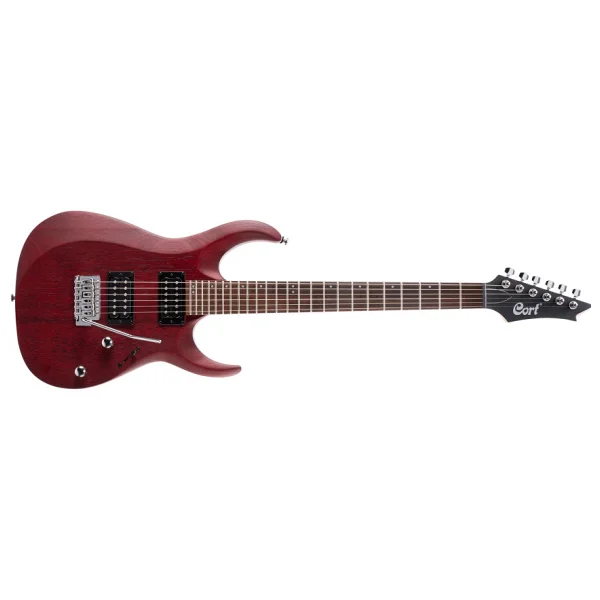 Cort X100 Opbc Black Cherry Elektro Gitar - Görsel 2