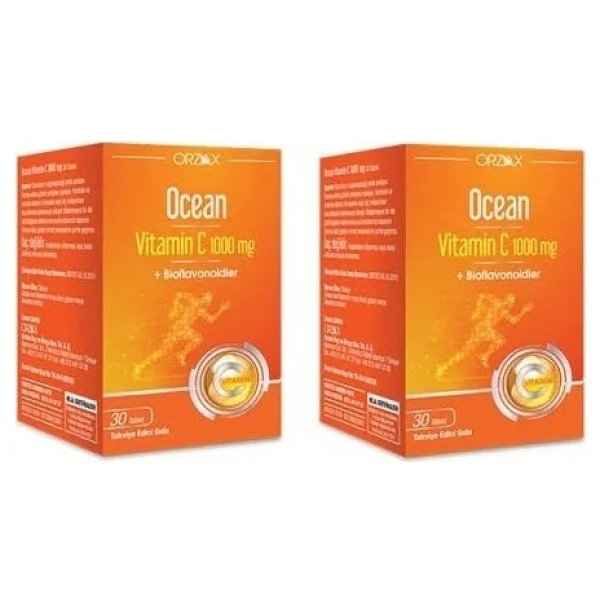 Ocean Vitamin C 1000 mg 30 Tablet 2'li - Görsel 4