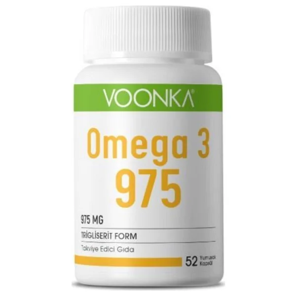 Voonka Omega 3 975 Mg 52 Kapsül - Görsel 3
