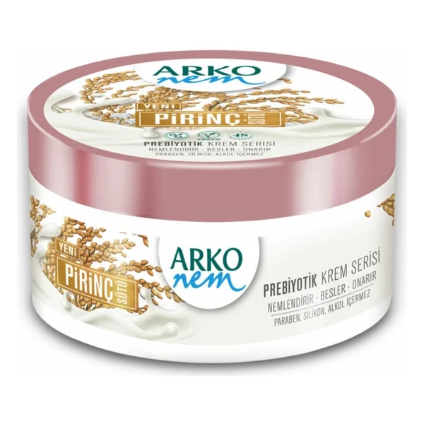 Arko Nem Prebiyotik Krem Serisi Pirinç Sütü 250 ml El ve Vücut Kremi - Görsel 6