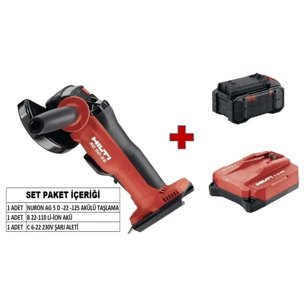 Hilti Ag 5d-22-125 Taşlama Makinesi - Görsel 2