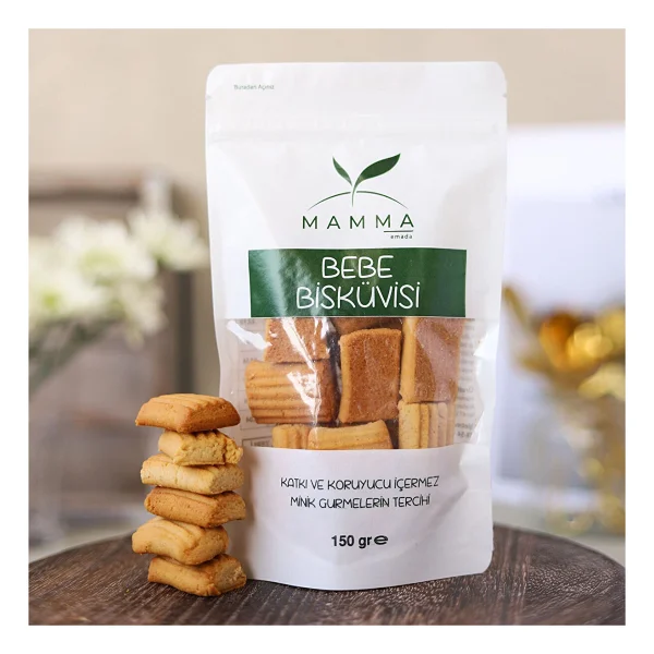 Mamma Emada Süt Alerjen Bebe Bisküvisi 150 Gr - Görsel 7