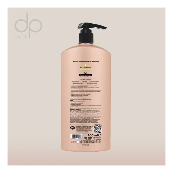 Dp Daily Perfection Bio Barrier Kirlenme Karşıtı Tuzsuz Şampuan 400 Ml - Görsel 2