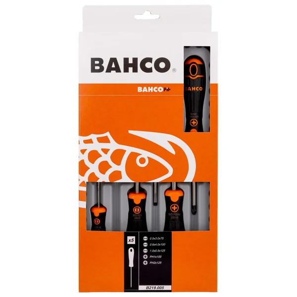 Bahco Bahcofit Tornavida Seti 5 Parça B219.005 - Görsel 2