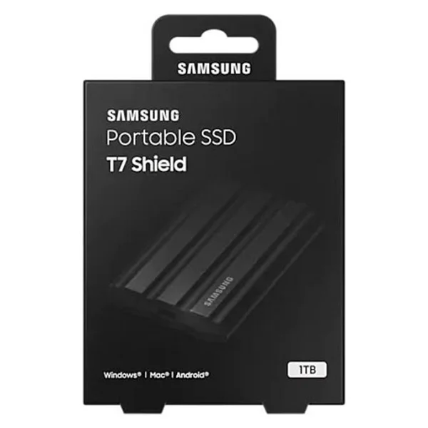 Samsung T7 Shield Mu-Pe1t0s/Ww Siyah USB 3.2 1 TB Taşınabilir SSD - Görsel 3