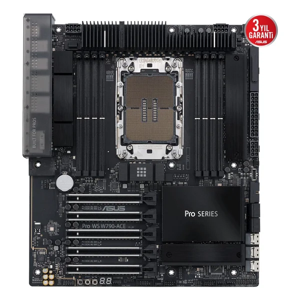 Asus Pro Ws W790-Ace Intel Lga4677 DDR5 E-Atx Anakart - Görsel 3