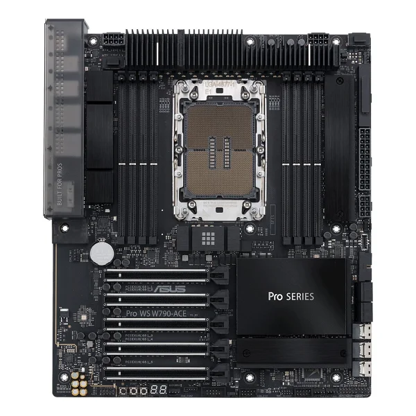 Asus Pro Ws W790-Ace Intel Lga4677 DDR5 E-Atx Anakart - Görsel 2