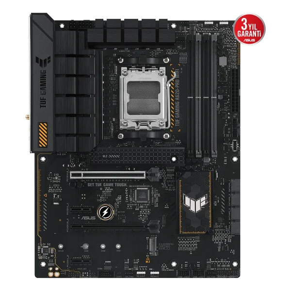 Asus TUF Gaming A620-Pro Wi-Fi 4xDDR5 2xDP/1xHDMI 2xM.2 AM5 Anakart - Görsel 4