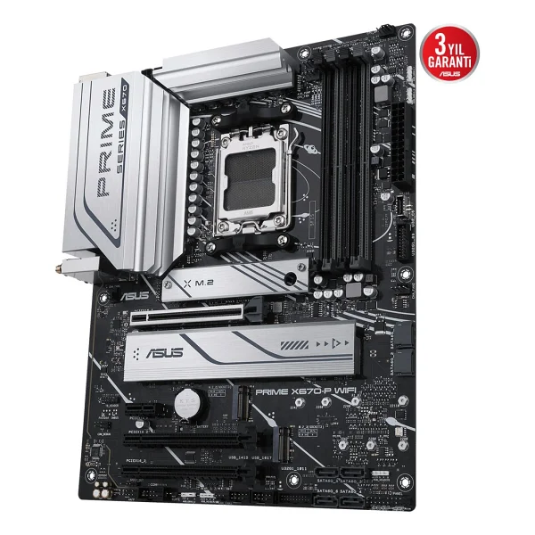 Asus Prime X670-P Wi-Fi AMD Am5 DDR5 Atx Anakart - Görsel 4