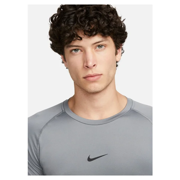 Nike Pro Dri-Fit Fb7919 Uzun Kollu Bisiklet Yaka Erkek Spor Tişört - Görsel 3