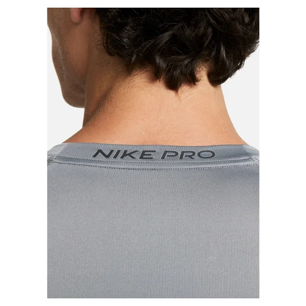 Nike Pro Dri-Fit Fb7919 Uzun Kollu Bisiklet Yaka Erkek Spor Tişört - Görsel 4