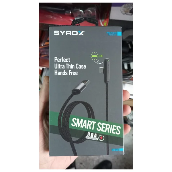 Syrox C131at 1.3 M USB To Type-C Hızlı Şarj Kablosu - Görsel 4