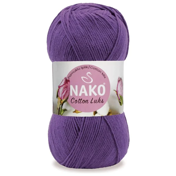 Nako Cotton Lüks 97559 Lavanta Örgü İpi - Görsel 2