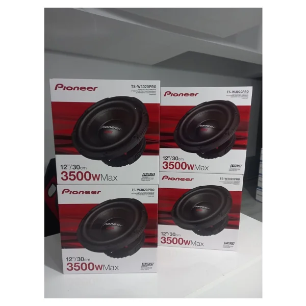 Pioneer Ts-W3020pro 3500 W 30 Cm Subwoofer - Görsel 4