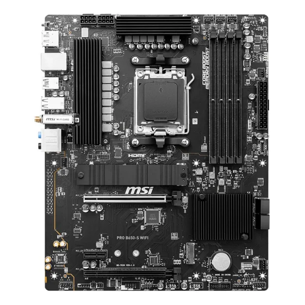 Msı Pro B650-S Wi-Fi AMD Am5 DDR5 Atx Anakart - Görsel 2
