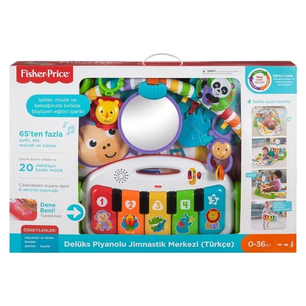 Fisher Price Delüks Piyanolu Jimnastik Merkezi Fwt16 - Görsel 5