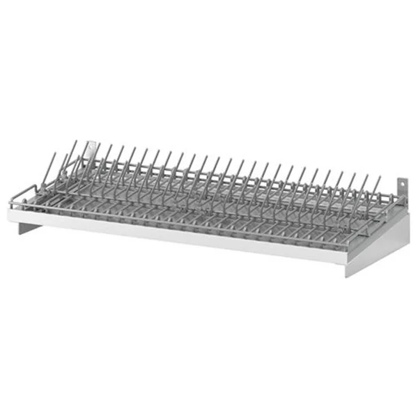 Ikea Metal Bulaşıklık Kungsfors Bulaşıklık 60 Cm Galvanizli Paslanmaz Çelik Profesyonel - Yok - Gri - Görsel 3