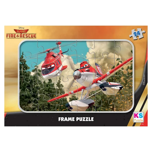 Ks Games Planes Frame 24 Parça Puzzle Pl704 - Görsel 4