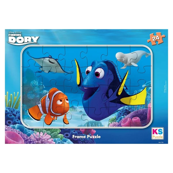 Ks Games Finding Dory 24 Parça Puzzle - Görsel 4