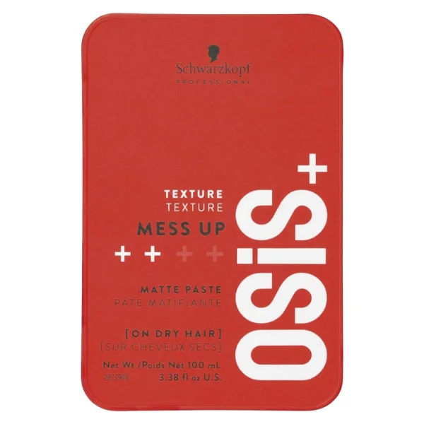 Osis Mess Up Mat Şekillendirici Krem Wax 100 Ml - Görsel 7