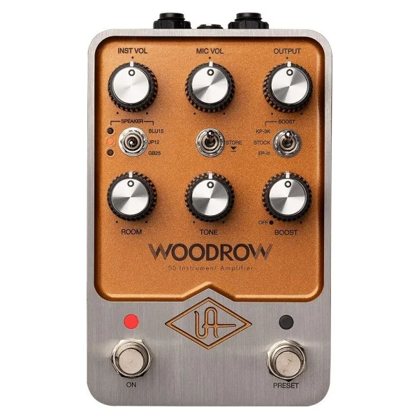 Universal Audio Woodrow '55 Instrument Amplifier Gitar Pedalı - Görsel 7