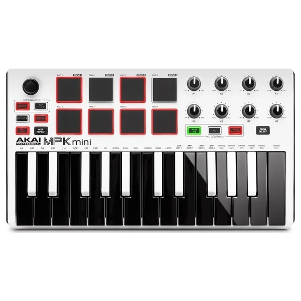 Akai Mpk Mini Mkıı Beyaz Midi Klavye - Görsel 2