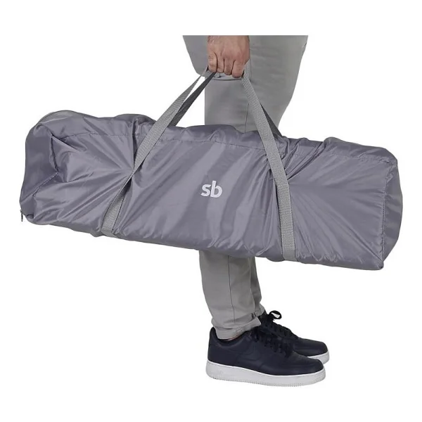 Sunny Baby Joy Plus Gri Oyun Parkı Tekerlekli Portatif Tasarım 70 X 120 Cm Kolay Kurulum - Görsel 10