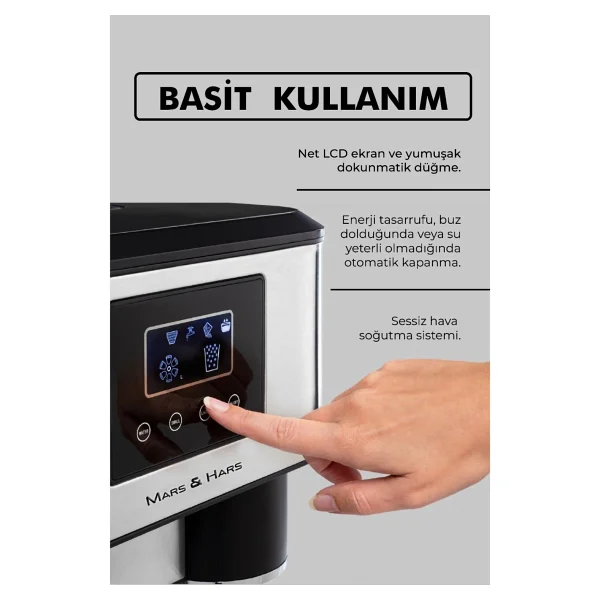Mars&Hars Soğuk Su Sebili Ve Buz Yapma Makinesi - Görsel 3