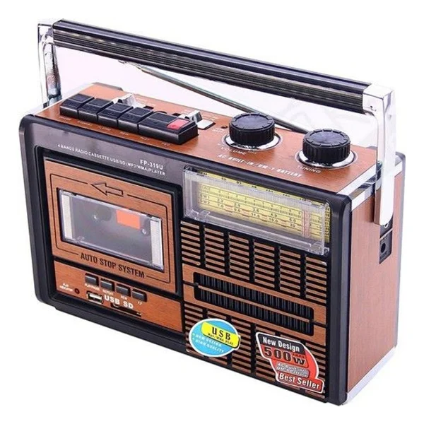 Knstar Fp-319u Kaset Çalar Radyo - Görsel 3