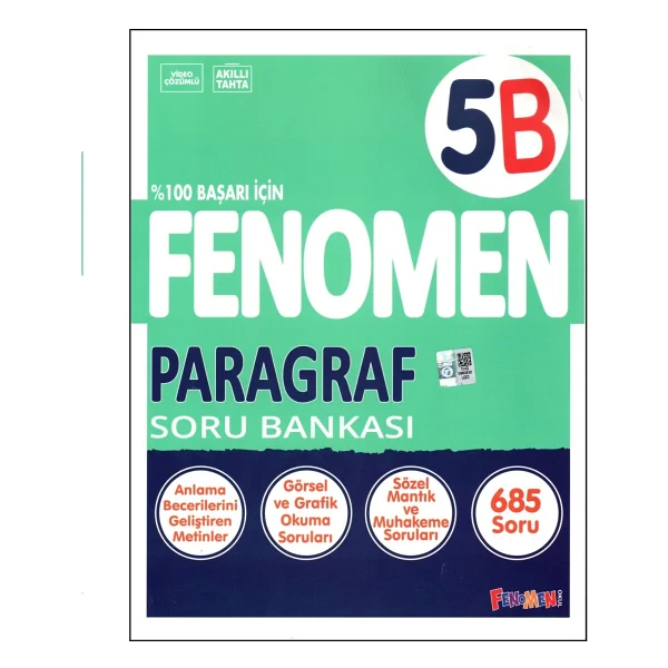 Fenomen Okul Yayınları 5. Sınıf Paragraf Soru Bankası - Görsel 3