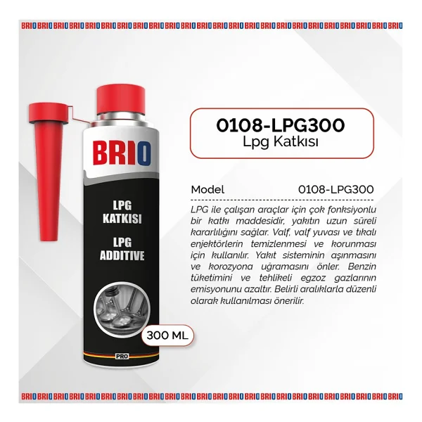 Brio 300 Ml Lpg Yakıt Katkısı - Görsel 7