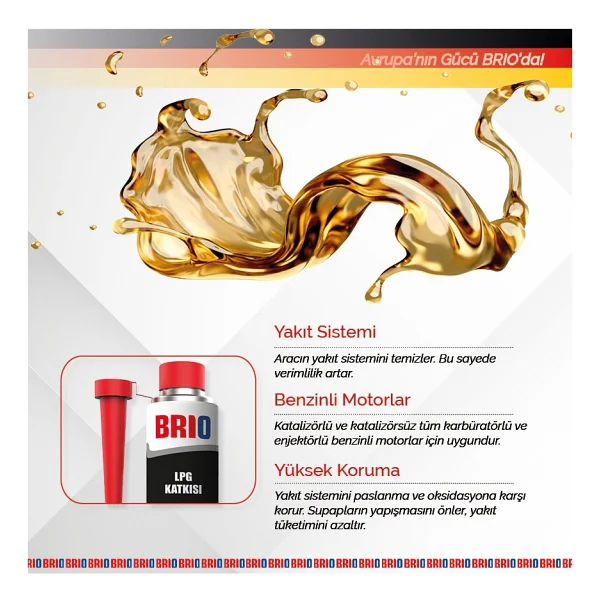 Brio 300 Ml Lpg Yakıt Katkısı - Görsel 8