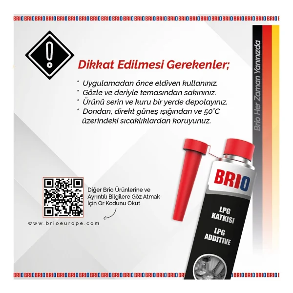 Brio 300 Ml Lpg Yakıt Katkısı - Görsel 9