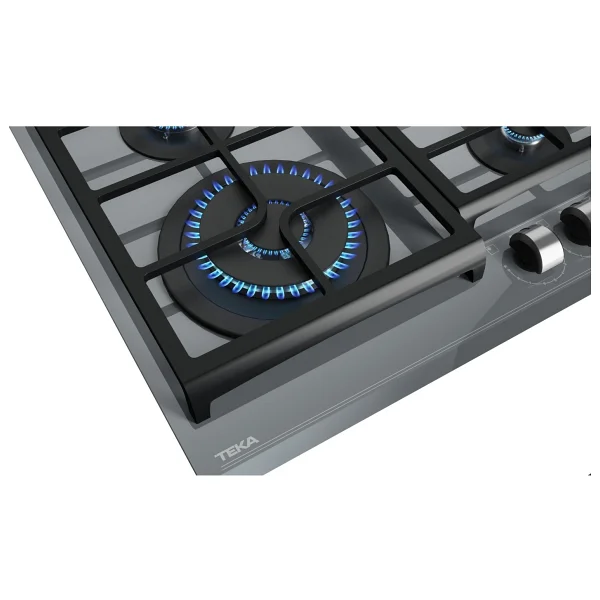 Teka Gzc 64320 Xbc St Gri Wok Gözlü Ankastre Ocak - Görsel 5