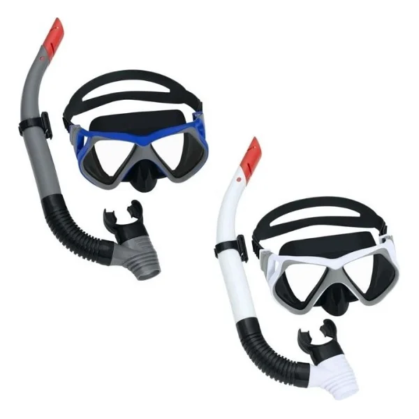 Bestway Yetişkin Dominator Pro Şnorkel Set Mavi 14+ - Görsel 2