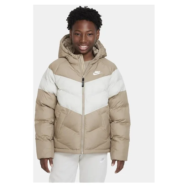 Nike Sportswear Synthetic Fill Dx1264 Kapüşonlu Çocuk Şişme Mont - Görsel 7
