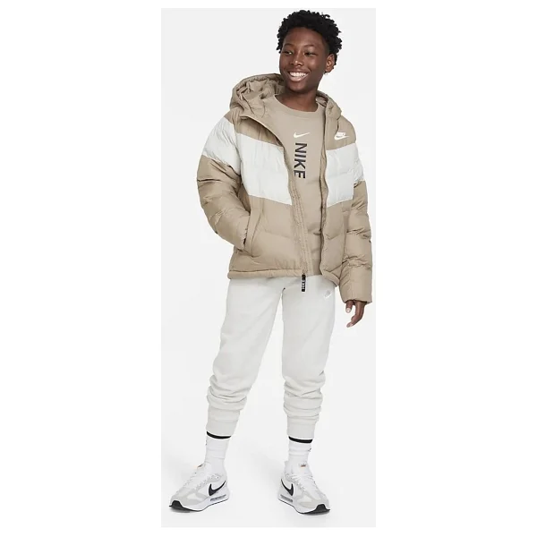 Nike Sportswear Synthetic Fill Dx1264 Kapüşonlu Çocuk Şişme Mont - Görsel 2