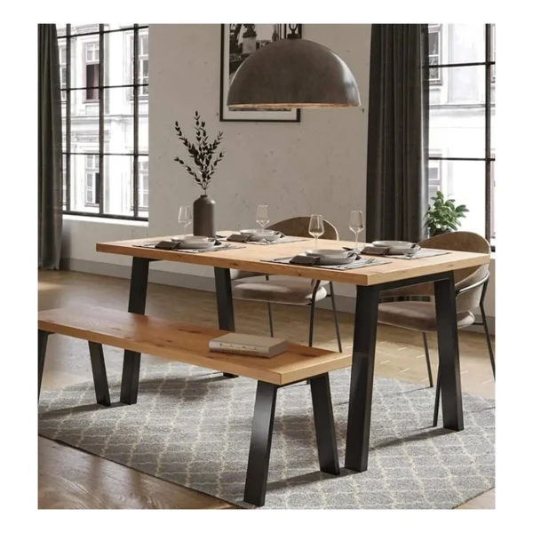 Wood İdea Metal Masa-Yemek Masası- Çalışma Masası Ayağı 2 Adet Ayak 72 Cm Mobilya Ayağı - Görsel 2